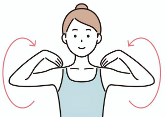 肩ストレッチ