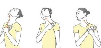 首ストレッチ